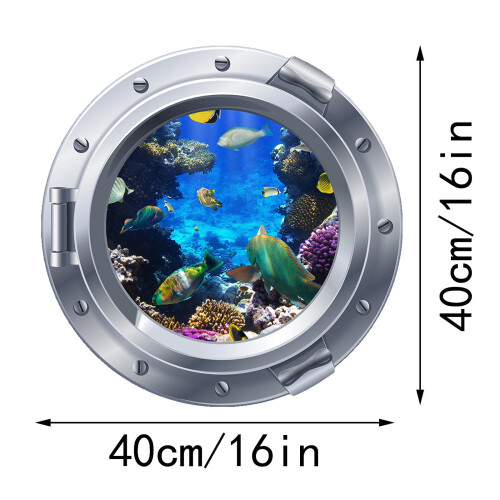 Underwater World Wall Sticker for Kids Bedroom 2