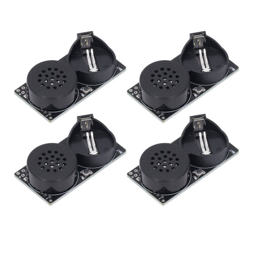 4PCS Noise Maker Prank Kit — 4.6x2.5cm, 150mAh, Includes Battery
