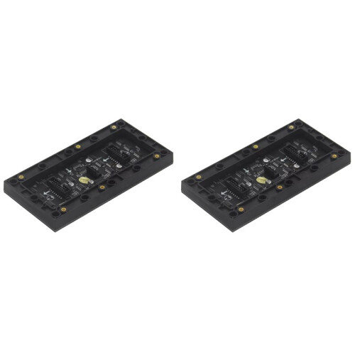 2pcs 160x80mm P2.5 LED Screen Panel Module 64x32 Pixels 1/16 Scan 3in1 SMD P2.5 Indoor Full Color LED Panel Module