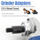 6pcs 5/8 Inch-11 to M14 Adapter Angle Grinder Thread Converter Adapter Shaft Connector for Diamond Core Drill Bits 8