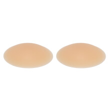 Wiederverwendbare Silikon-Pasties, rund, hautfarben, Durchmesser 8 cm