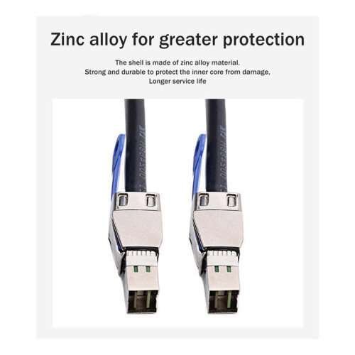 6X  SAS Digh Density Transfer Cable  SAS SFF-8644 to SFF-8644 Server External Hard Disk Data Cable