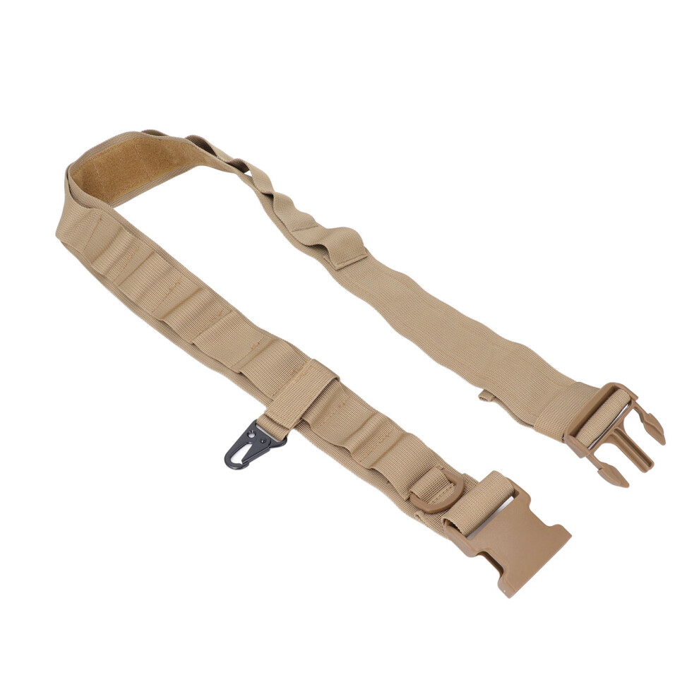 Nylon Security Work Belt Lightweight Duty Belt With Adjustable Buckle Khaki 9461390891202