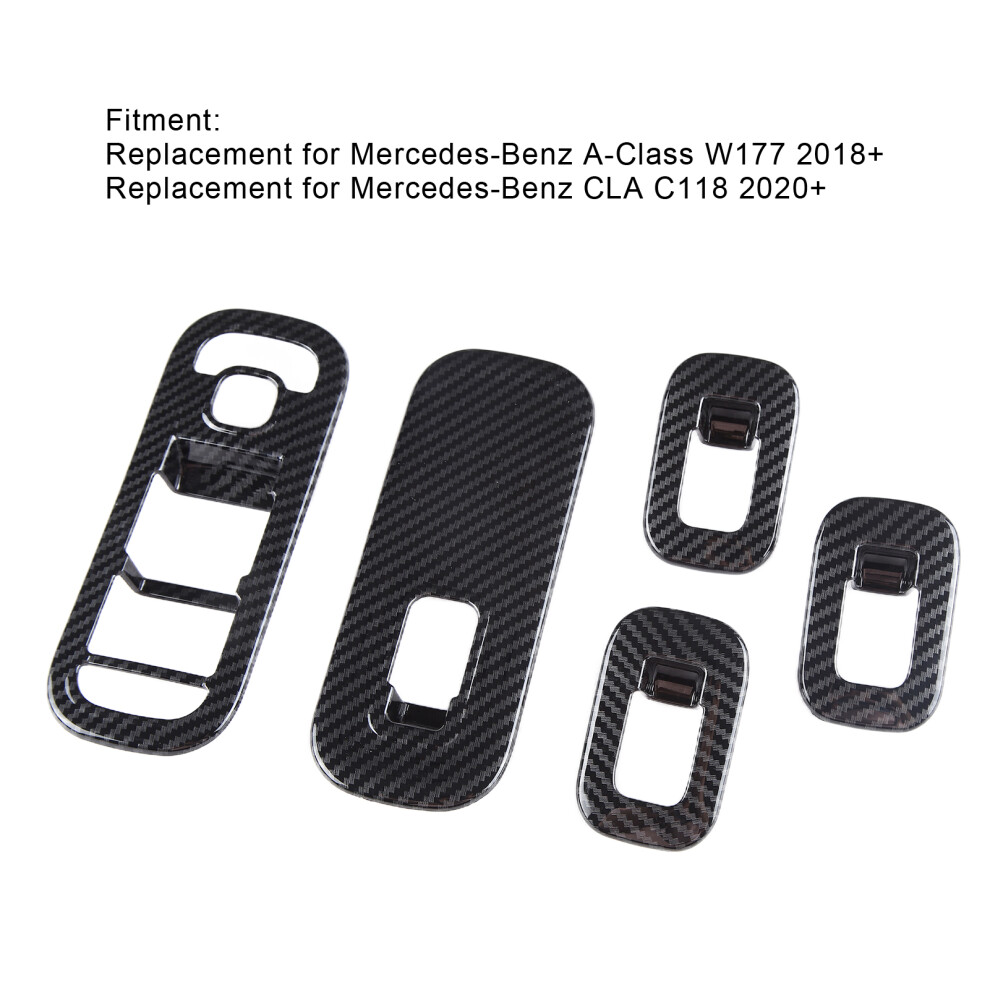 Mercedes A177 Carbon Fibre Switch Panel Trim 7055741773297