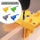 Wood Boring Jigs Tool Kit Includes Adjustable Limit-8Pcs Yellow 3