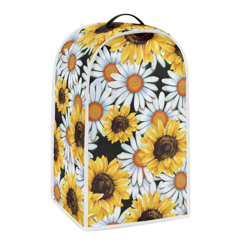 Stylish Kitchen Accessories Sunflowers for Spill-Proof Polyester Coffee Maker Protection 1