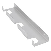 2X Pizza Schaufel Wand Regal Gebürsteter Edelstahl Pizza Schaufel Rack Aufhänger für Die Wand Montage Schwerlast Pizza Schaufel Halter