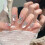 (Medium ellipse) Rhinestone Cat Eye False Nails - Reusable Stage Wear 5