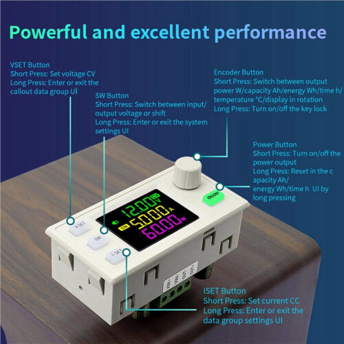 2X SK60X NC Lift Voltage  Adjustable Regulated Voltage Power Supply Constant Voltage Current Solar Charge Module