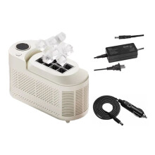 -Ijsmachine voor Thuis/Auto, Elektrische Ijsmachine, Automatische Slimme Snelle Crème, Witte US Stekker