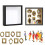 DIY  Museum Silhouette Box Memory Display with  Figurines Frames with Light for Anniversary Wedding Gift Black 1