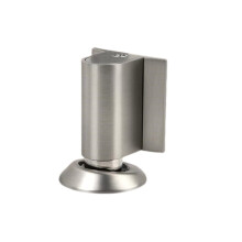 Butée de Porte Magnétique au - Conception Auto-Adhésive Sans Perçage pour Portes Lourdes, Acier Inoxydable (Argent)