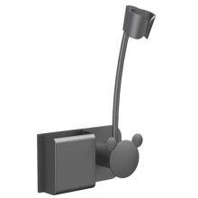 Bathroom Shelf Wall Mount Without Drilling Multifunctional Storage Shelves Organizer Bathroom Hair Dryer Holder