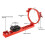 2pcs 50mm Pad Astronomical Telescope Star Guide Ring Photographic Ring Horizontal Padding Accessories Red 4