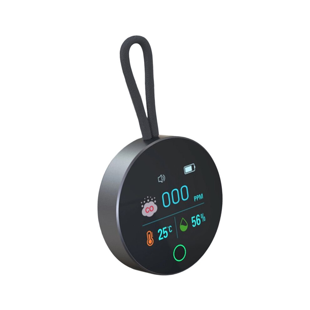 Carbon Monoxide Detector Touch Button Environmental Monitoring Magnetic Mounting 1000Mah Tools 6033600666929