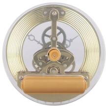 86mm Skeleton Clock Insert with Moving Gear Roman Numerals for DIY Quartz Clock Repair,for 86mm Clock Movement Replace