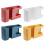 2 in 1 Wall-Mounted Mobile Phone Remote Control Storage Box Multifunctional Punch-Free Storage Rack Wall Debris 4pcs 1