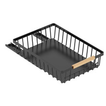 Heavy Duty Slide Out Drawer, No Drill Pull Out Drawers, Multifunctional Pantry Shelves for Kitchen and Bathroom