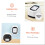 6X Wired Barcode Scanner USB Multi-Function Scan Hands-Free Scanning QR Code 1D and 2D Code Reader 5