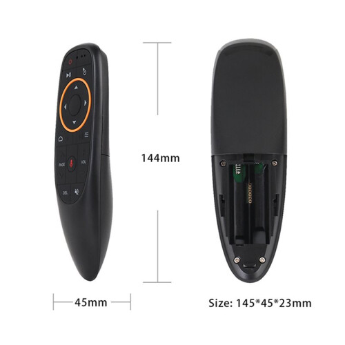 6X G10S Air Mouse Voice Remote Control 2.4G USB Receiver for Android TV BOX PC Gyro Sensing  Wireless  Remote 2