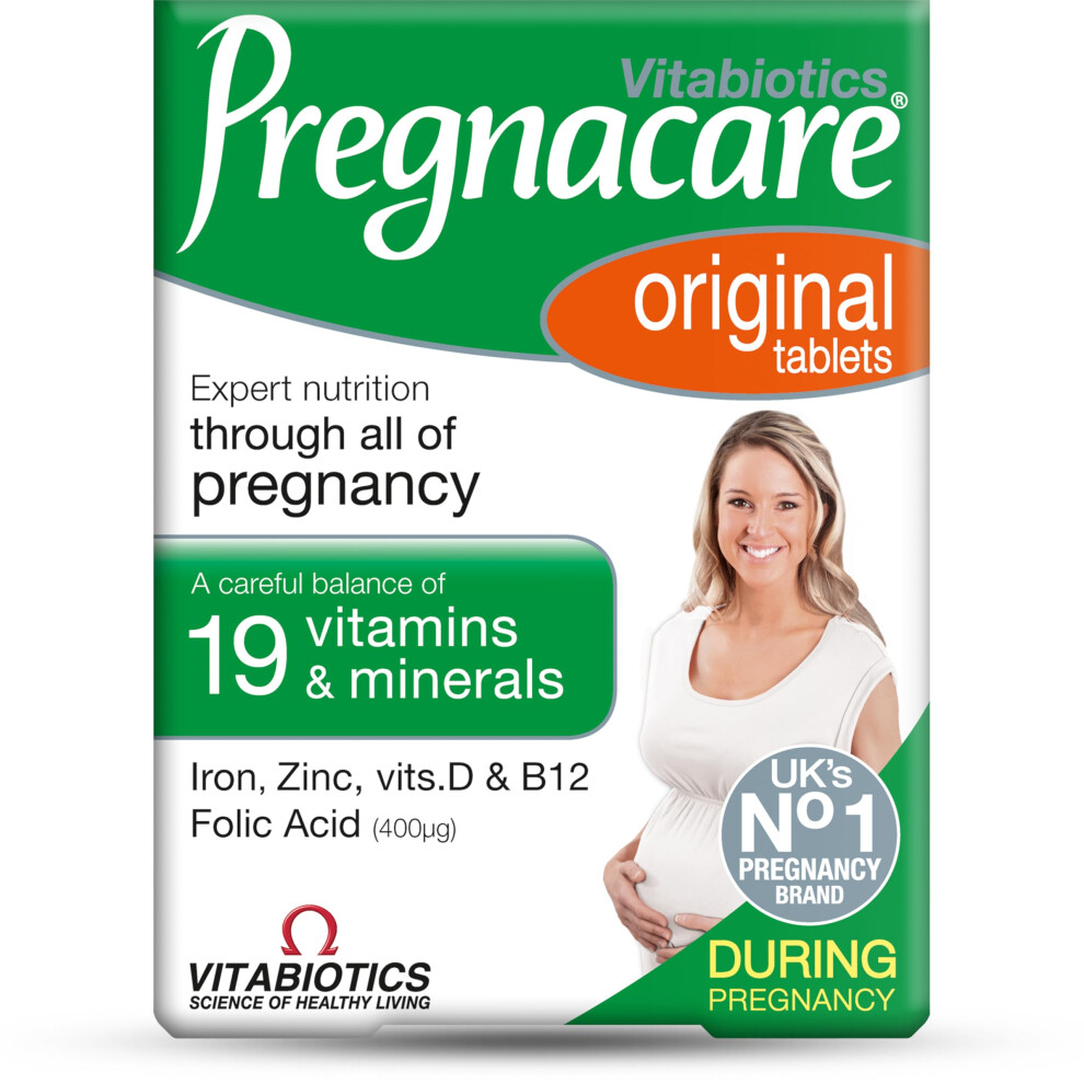 Pregnacare Original Formula Tablets During Pregnancy Support Vitamins And Supplements 90 Tablets