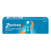 Zovirax Cold Sore Cream for Lips with Aciclovir Cold Sore Treatment that