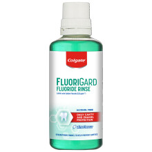 Colgate Fluorigard Fluoride Rinse (Alcohol Free) Mouthwash 400 ml Prevents Tooth Decay