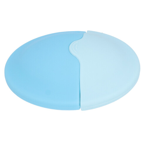 Portable 55ml Blue Sunscreen Roller Applicator, Refillable & Fast Application