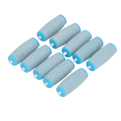 10pcs Pedicure Roller Replacement Heads, Callus Remover Files
