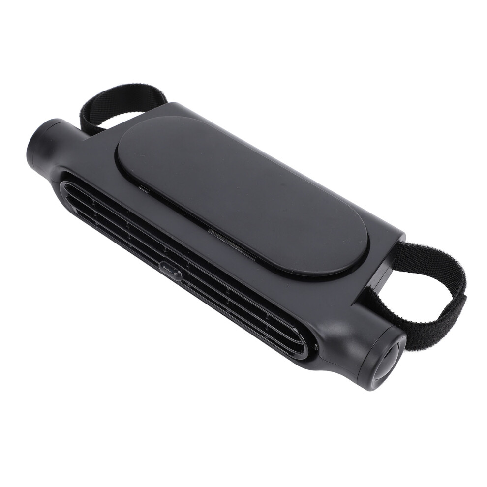 Usb Car Seat Cooling Fan, 3-Speed Quiet Bladeless, 17.5Cm Black 8771390893177