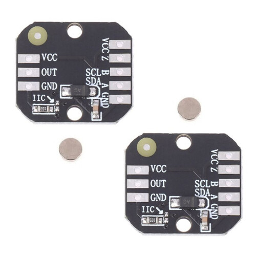 4Pcs MT6701 Magnetic Encoder Module PWM/I2c Brushless Motor Encoder ABZ Mode 1024 Lines Replaces for AS5600 Module 1
