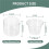 2X Vaso Autoirrigável de 4 Polegadas, Vaso para Violeta Africana, Vaso de Vidro com Fundo Irrigável para Plantas de Interior e Propagação 4