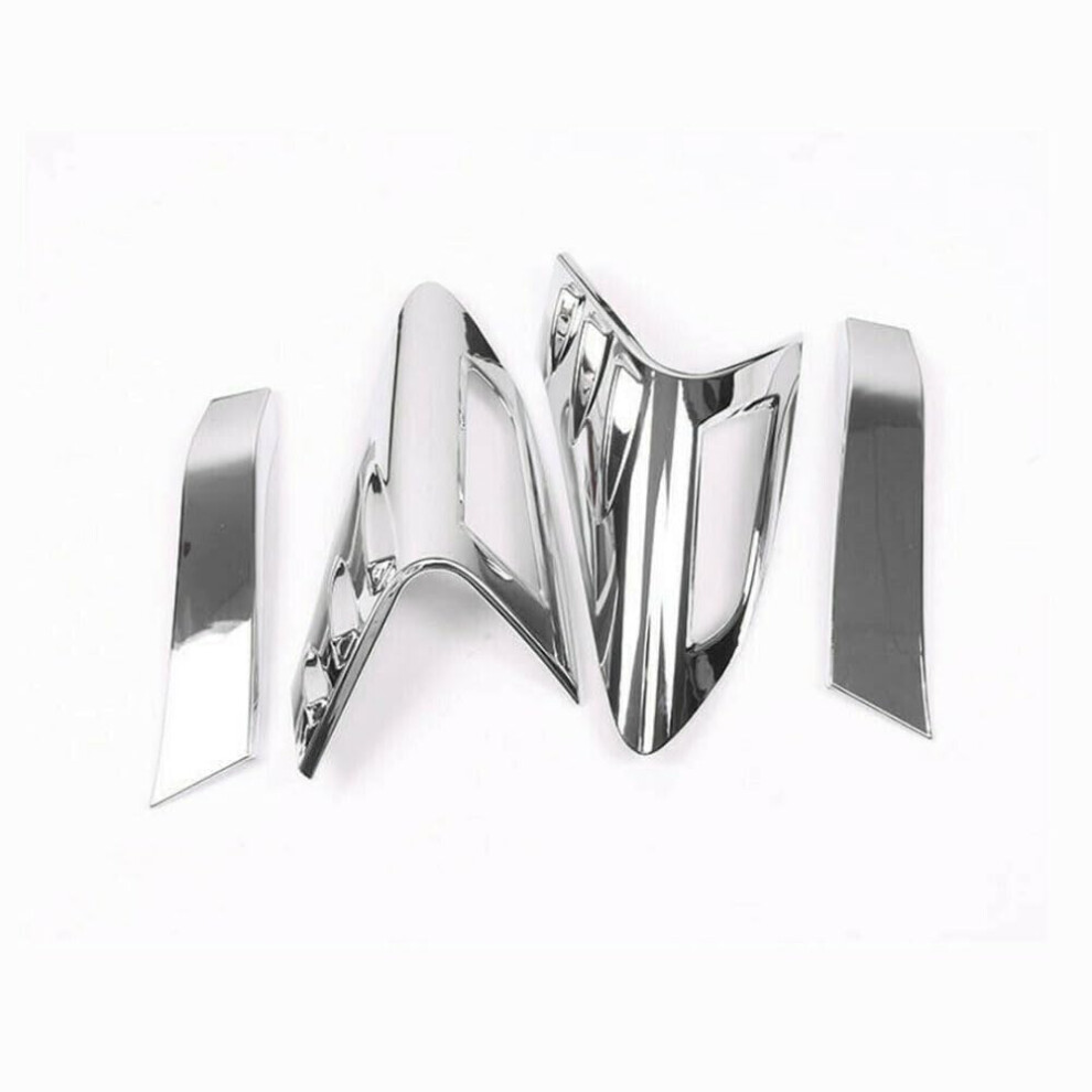 Accessories For Toyota Chr 2018Â2024 Chrome Rear Tail Cover Trim 4Pcs Set, Seamless Factory Fit Light 9771547611981