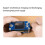 4X Waveshare UPS Module for Raspberry Pi Zero Power Supply with Battery UPS Power Supply Module Supports Charging 4