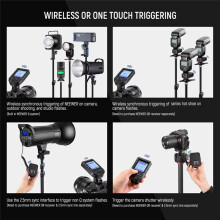 NEEWER QPRO-S TTL HSS Wireless Flash Trigger 1/8000s with LCD Screen for Camera