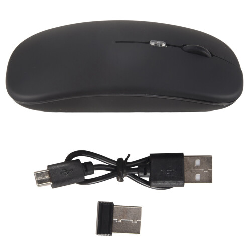 3X Wireless Mouse  5.1 Rechargeable LED Silent Mouse USB Optical Ergonomic Gaming 2.4G Wireless Backlite 2