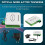 2X CATV System ONU FTTH Optical WDM Receiver Optical Node Active Triplexer SC/APC(A) EU PLUG 9