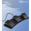 2X FS23-PM USB Triple Foot  Multifunctional Customize Foot Pedal Mechanical 8