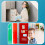 18 Pcs Acrylic Fridge Magnetic Frame ,  Double Sided Refrigerator Magnet Picture Frame Clear Frameless Display Frame 4