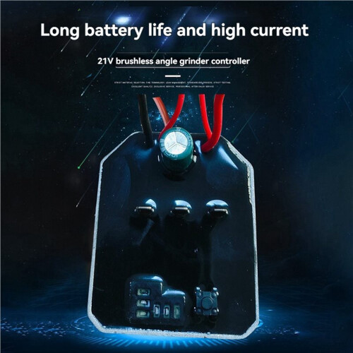 2X 60A 21V Brushless Lithium Angle Grinder Control Board Electric WrenchBoard Controller Power Tool Motherboard 2