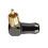 8 Uds. Conector RCA Conector de Audio Macho Codo de Ángulo Recto de 90 Grados Conector de Terminal de Altavoz para Soldar Cable de Vídeo 2