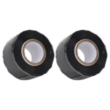Self Fusing Rubber Tape Waterproof Leak-Proof Sealing 0.98in x 9.84ft