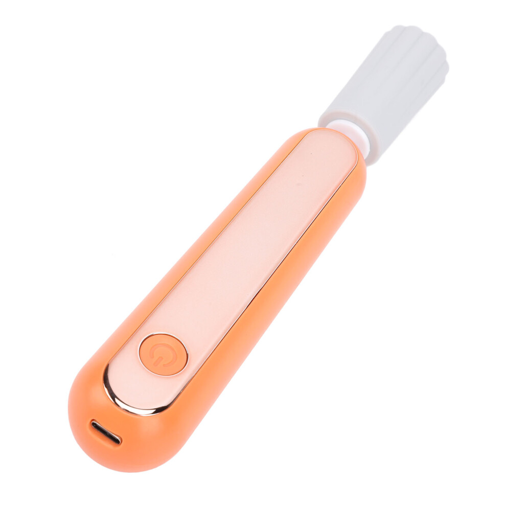 Electric Makeup Brush Cleaner Machine 8000-12000RPM Orange for Home & Pro