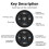 2X Wireless Bluetooths Remote Controller Car Motorcycle Bike Media Button MP3 Music Player for IOS Android Phone Tablet 4