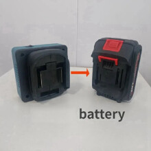 4X for Lithium Battery Inverter, Electric Tool Battery Inverter AC220V/ DC5V/20V Outdoor Operation Inverter