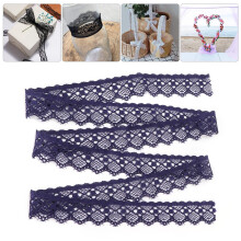 Purple Lace Ribbon 10Y, 2cm Wide, DIY Sewing Craft Material