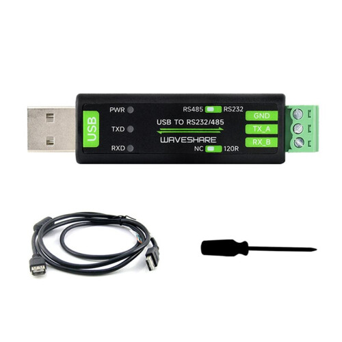 5X Waveshare USB to RS232/485 Serial Communication Converter FT232RNL for  Linux Android Win 11/10/8.1/8/7 1