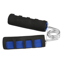 Blue Hand Grip Strengthener Set, Foam & Steel, 11.5x9cm
