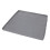 Grey Silicone Mat for Washing Machine Leak Proof Scratch Resistant 60cm Square 1