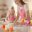 2 PCS Round Cake Mold Shapes Pressing Set, 3D Printed Sphere Circle Cake Cutter and Pusher,Baking Accessories 5